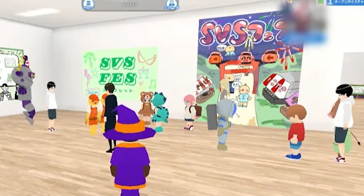 しずおかVSでの交流の様子